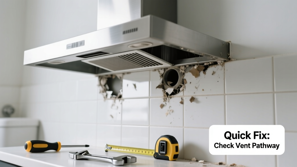 Range Hood Not Venting in Bathroom: Quick Fixes