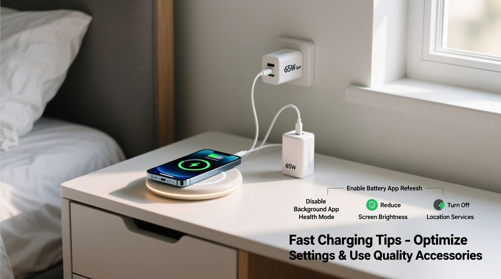 how to charge your phone faster with settings tweaks and accessories