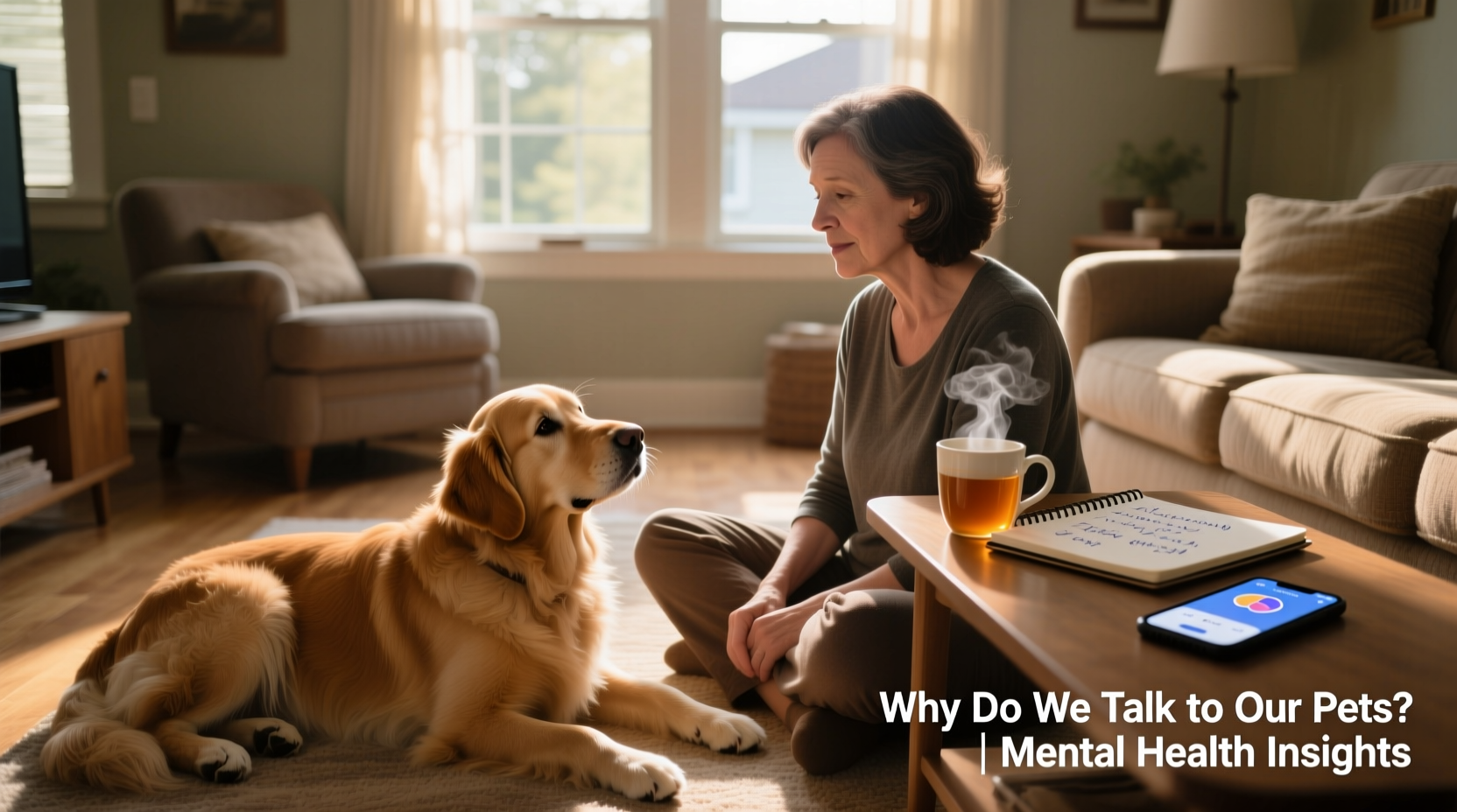 why do some people talk to their pets and is it healthy mentally