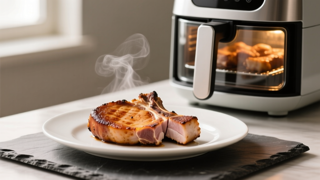 Air Fryer Omaha Pork Chops: Crispy, Juicy & Safe