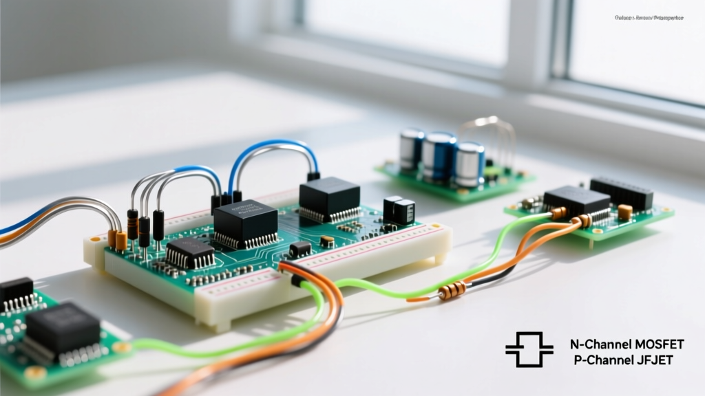 Field Effect Transistor Diagram Guide: Symbols, Biasing, and Part Selection