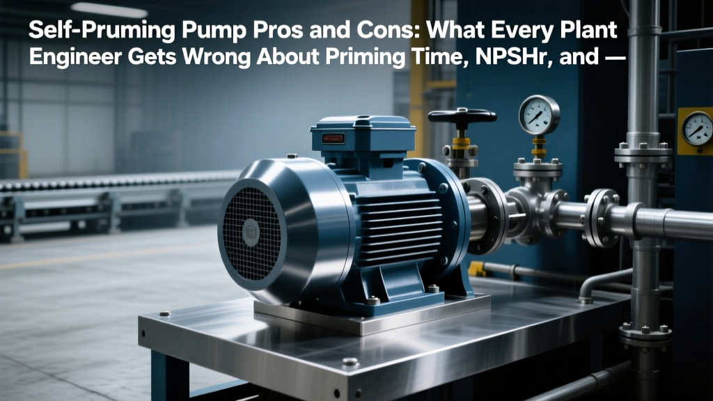 Self-Priming Pumps: Pros, Cons & Field Data Insights