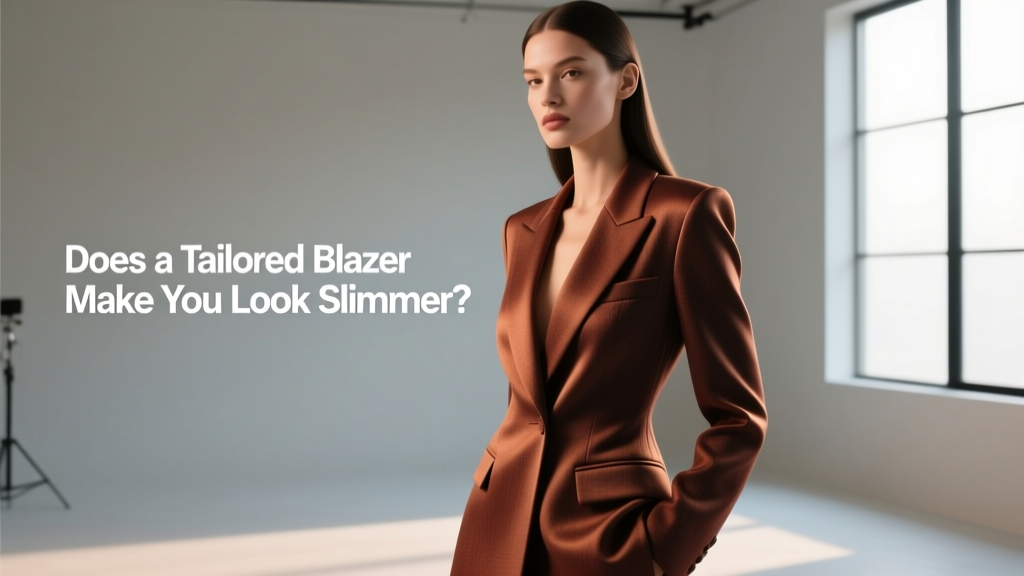 Does a Tailored Blazer Make You Look Slimmer?
