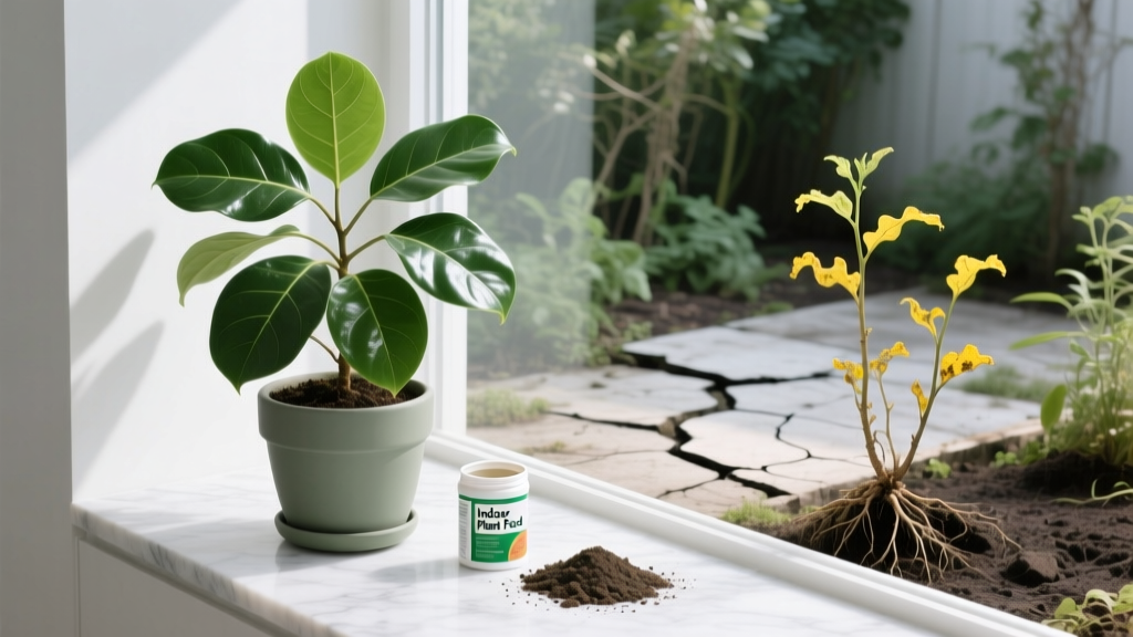 Indoor Plant Food for Outdoor Plants: Risks & Fixes