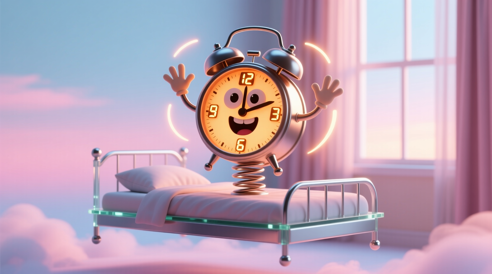 wake n shake alarm clock makes getting out of bed a ga