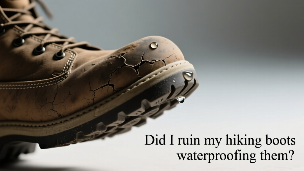 Did I Ruin My Hiking Boots Waterproofing Them? A Science-Backed Assessment of Common Mistakes and Recovery Strategies