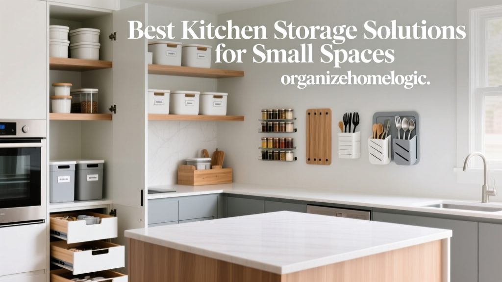 Best Kitchen Storage Solutions for Small Spaces