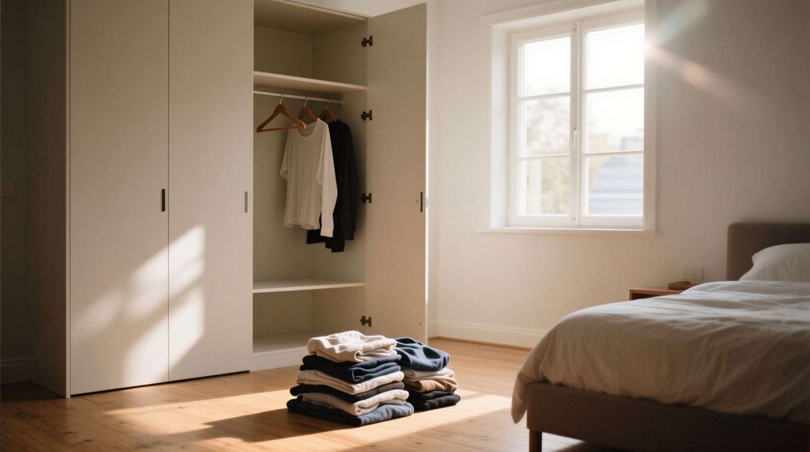 downsize your wardrobe and free yourself from the tyran