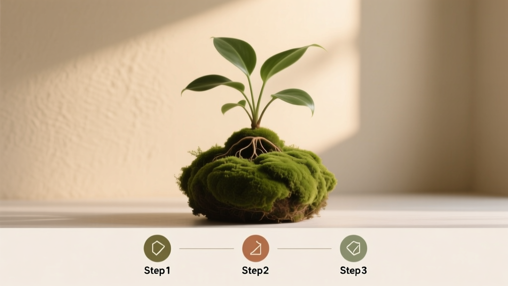 Moss Potting for Indoor Plants: Low-Maintenance Guide
