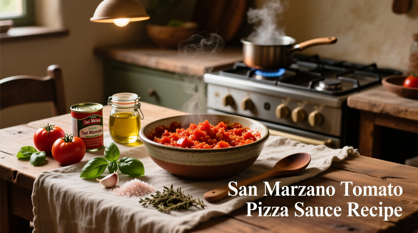 Authentic San Marzano Tomato Pizza Sauce Recipe