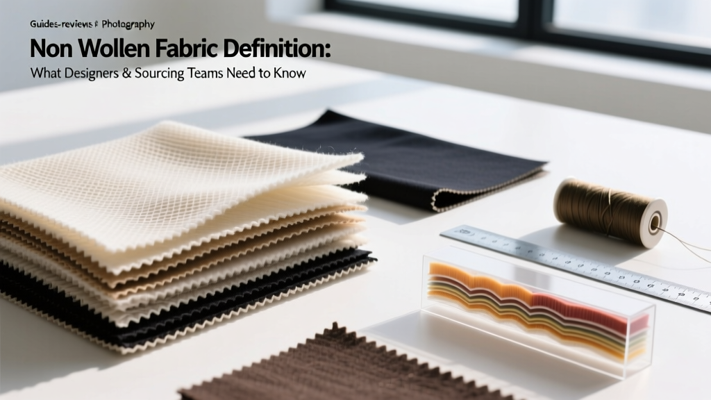 Non Woven Fabric Definition: What Designers & Sourcing Teams Need to Know