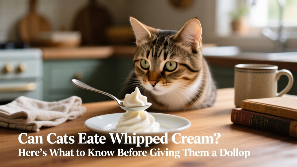 Can Cats Eat Whipped Cream? Here's What to Know Before Giving Them a Dollop