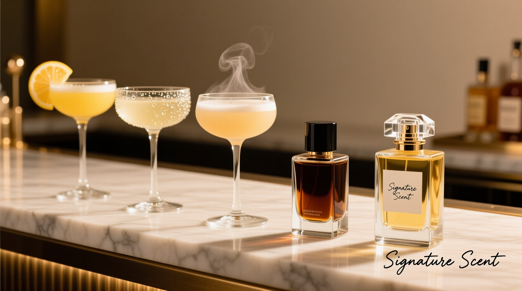 how to select a fragrance that pairs with your signature cocktail