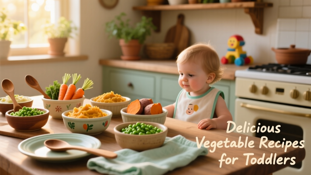 Delicious Vegetable Recipes for Toddlers: Nutritionist-Approved, Texture-Smart Meals That Encourage Lifelong Healthy Eating