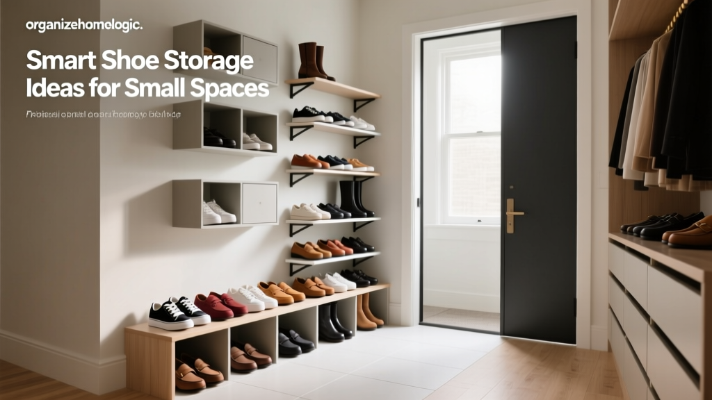 Smart Shoe Storage Ideas for Small Spaces