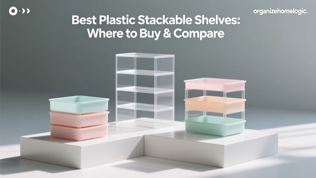 Best Plastic Stackable Shelves: Where to Buy & Compare