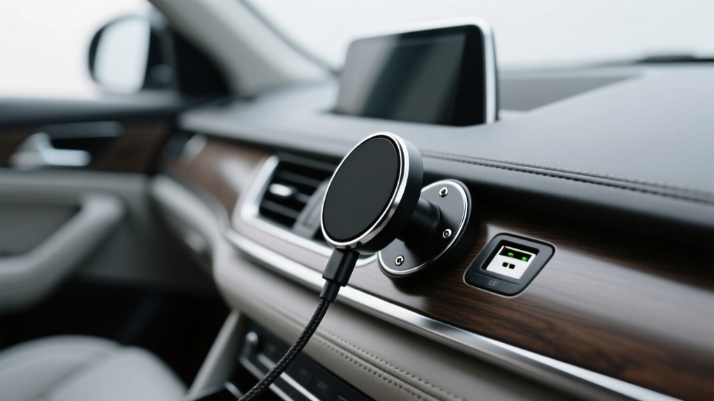 Charger Cable Holder Installation: CarInteriorMix
