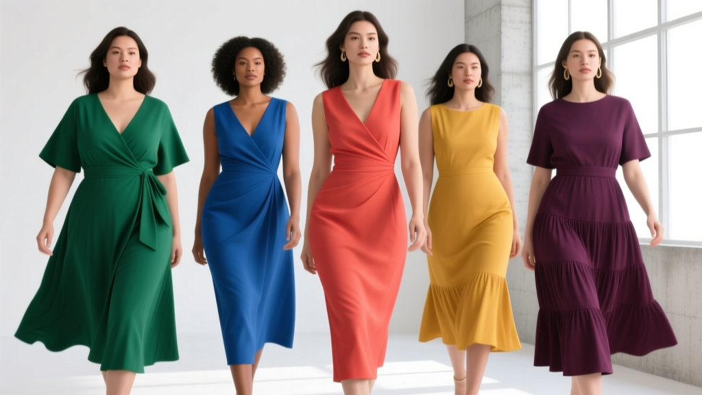 Dress Styles for Apple Body Shapes: Expert Styling Guide
