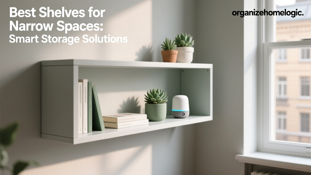 Best Shelves for Narrow Spaces: Smart Storage Solutions