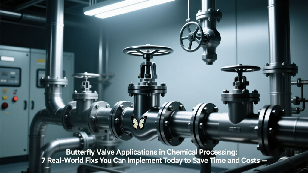Butterfly Valves for Chemical Processing: Stop Leaks & Wear