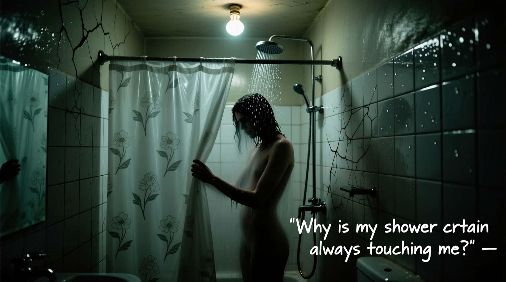 why is my shower curtain always touching me creepy but common issue