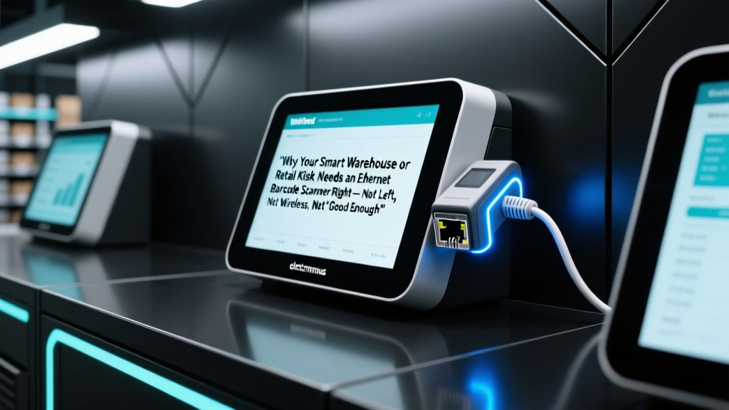 Why Your Smart Warehouse or Retail Kiosk Needs an Ethernet Barcode Scanner Right — Not Left, Not Wireless, Not 'Good Enough'