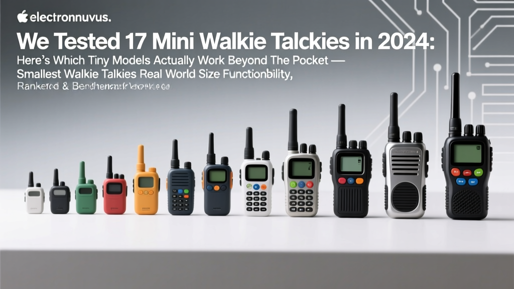 We Tested 17 Mini Walkie Talkies in 2024: Here’s Which Tiny Models Actually Work Beyond the Pocket — Smallest Walkie Talkies Real World Size Functionality, Ranked & Benchmarked