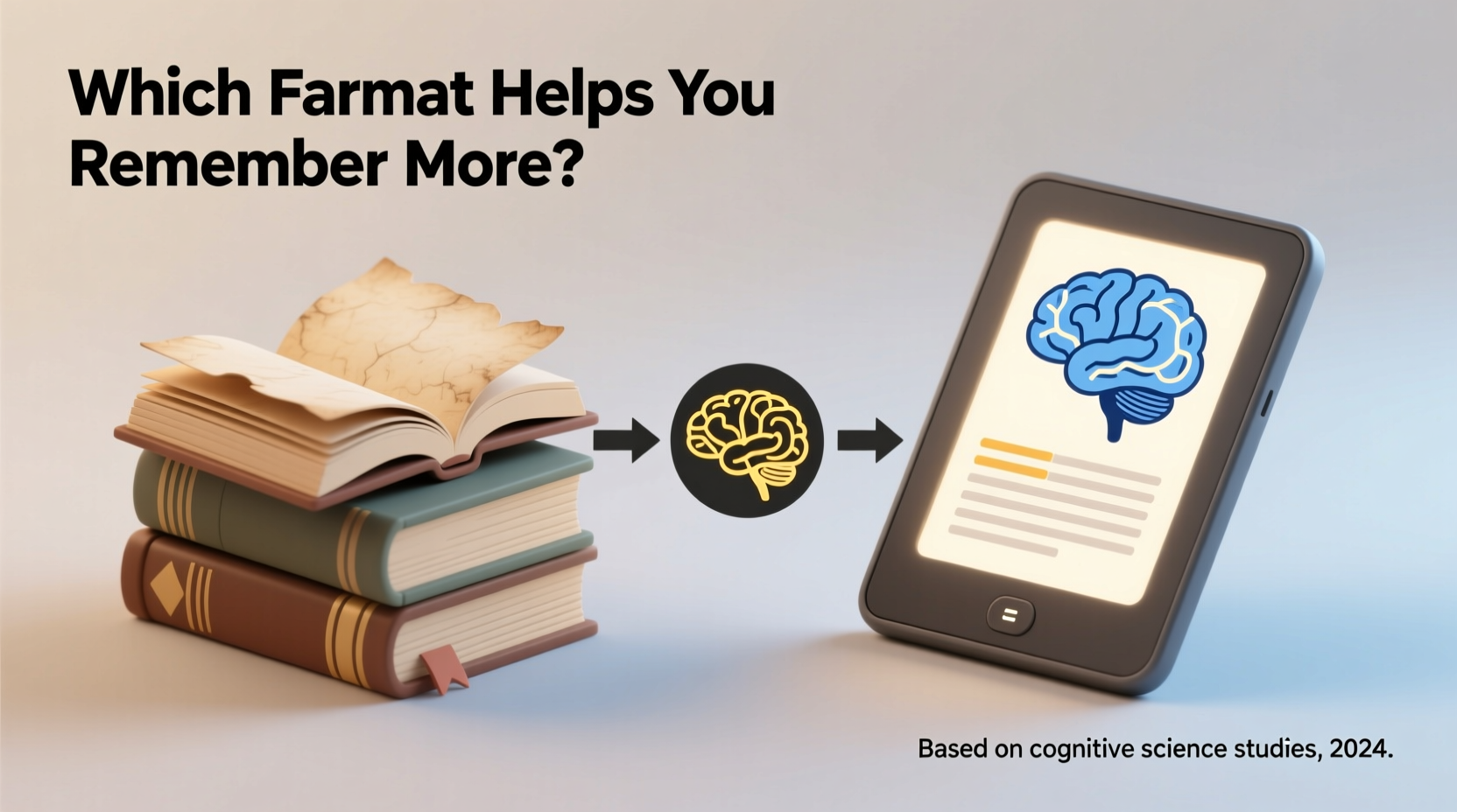 paper books vs e readers which format helps you remember more