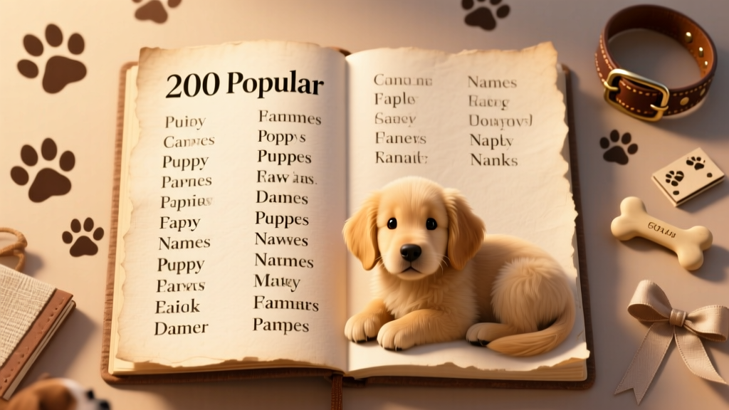 200 popular puppy names for your perfect new pooch