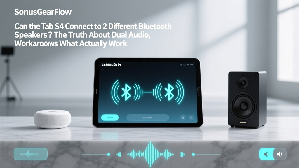 Tab S4 Dual Bluetooth Speakers: Truth & Workarounds (2026)