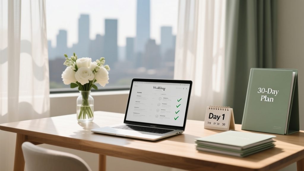 Quick Wedding Planning Guide: Realistic 30-Day Checklist