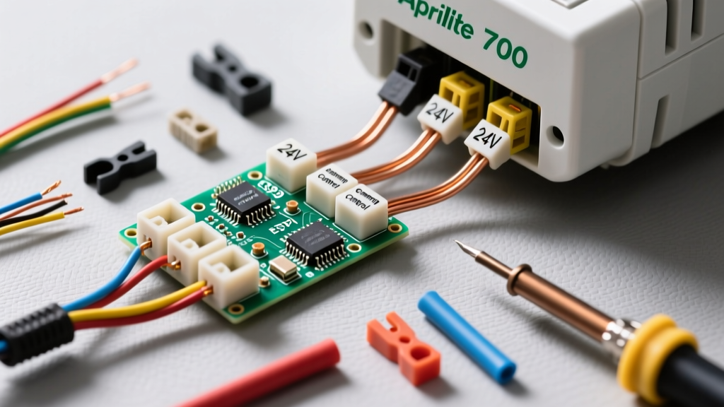 Complete Wiring Diagram for Aprilaire 700 Humidifier Installation