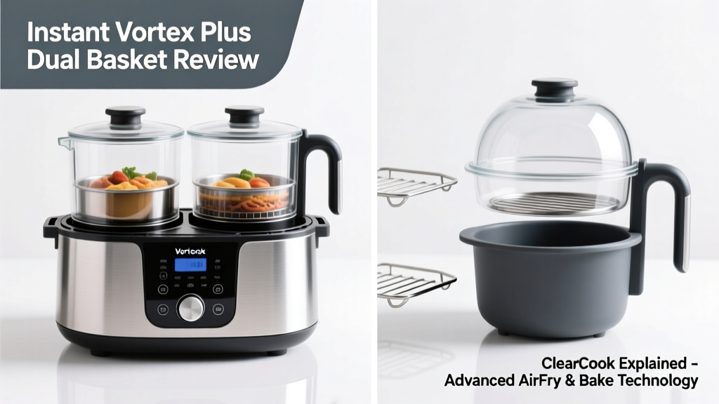 Instant Vortex Plus Dual Basket Review: ClearCook Explained
