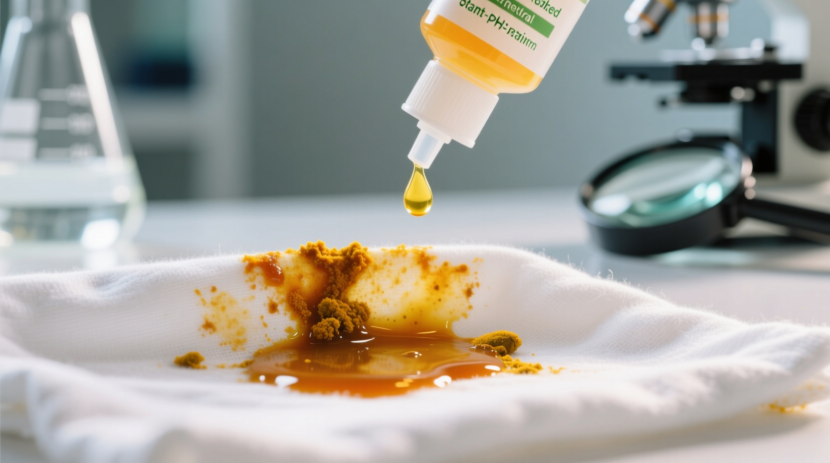 how to remove set in curry stain from cotton