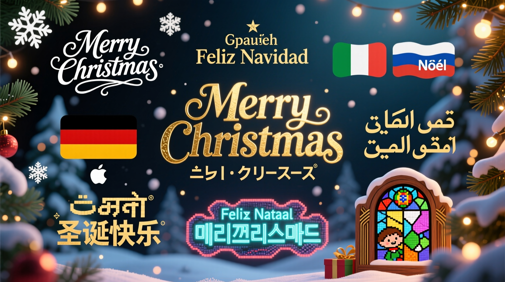 how to write merry christmas