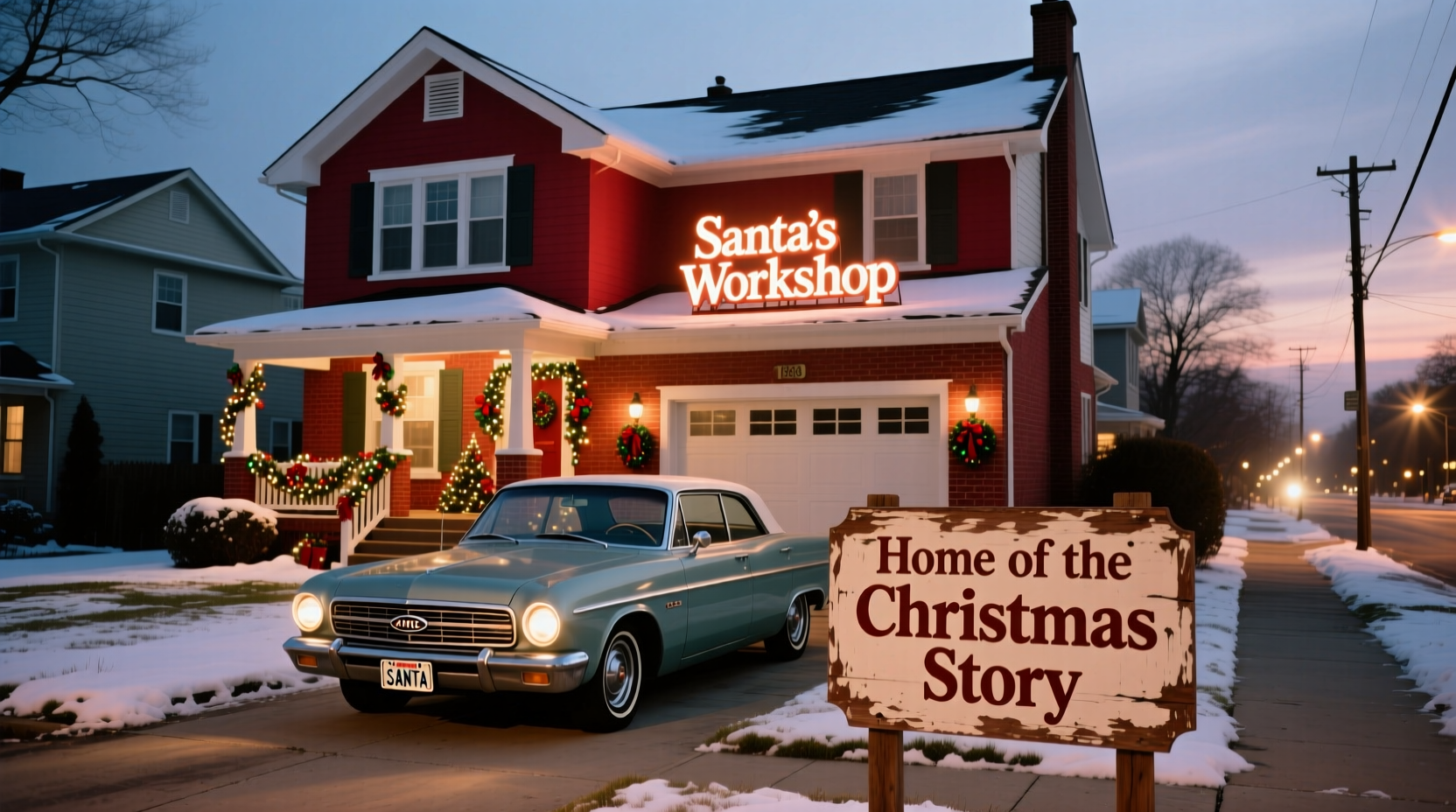 where is the christmas story house located