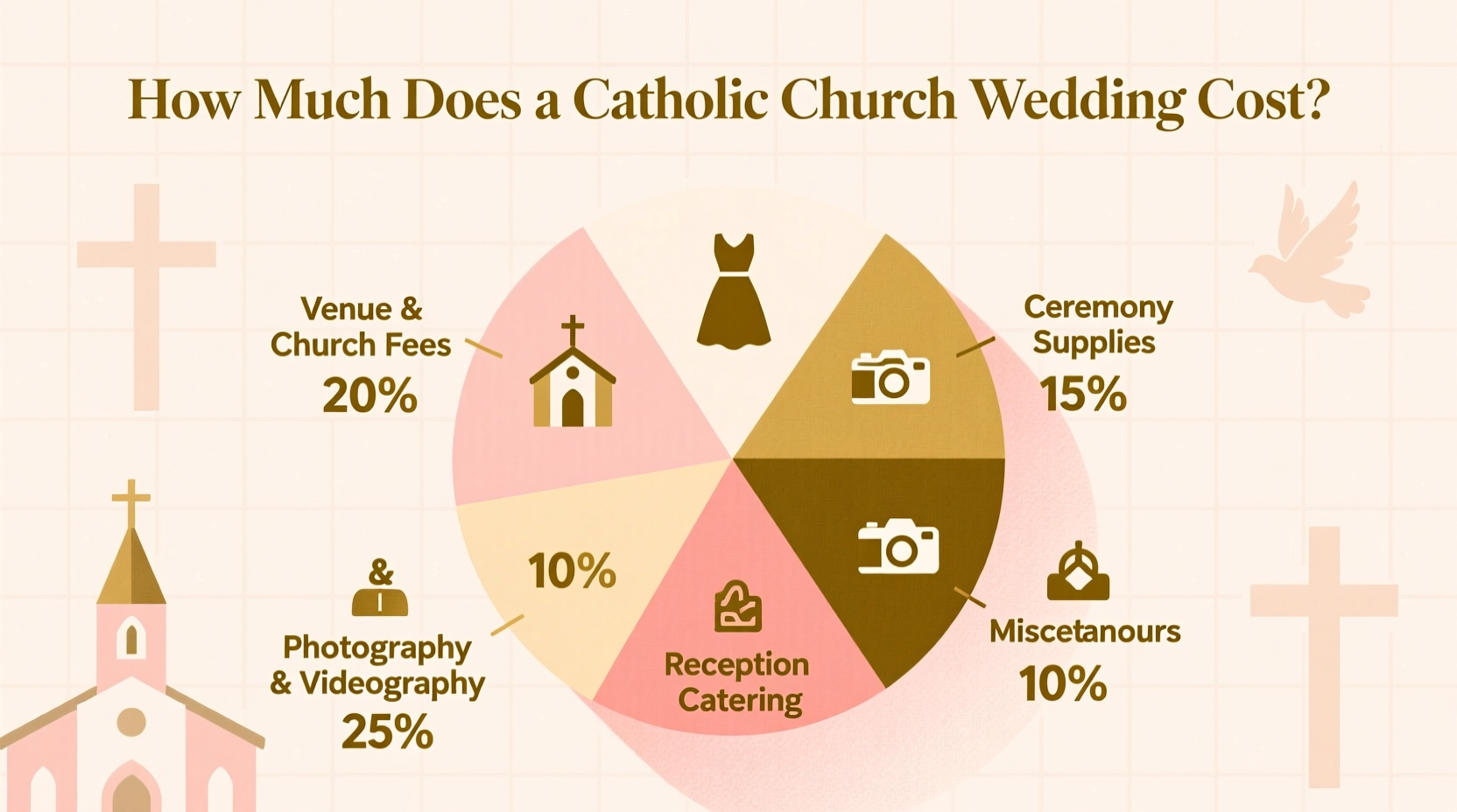 How Much Does a Catholic Church Wedding Cost?, image size:1664x928