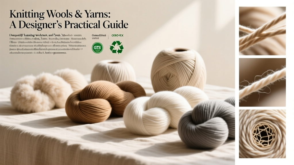 Knitting Wools & Yarns: A Designer’s Practical Guide