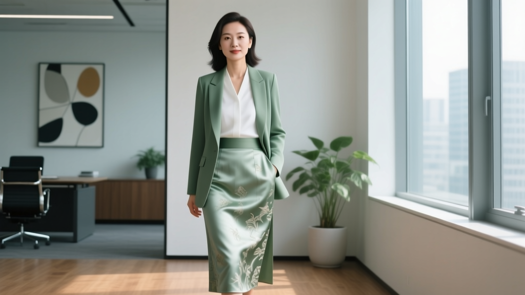 Xin Zhongshi 2026: Styling Mamianqun Skirts for Modern Offices