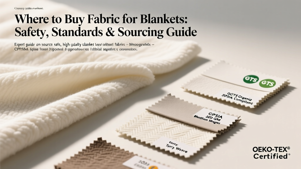 Where to Buy Fabric for Blankets: Safety, Standards & Sourcing Guide