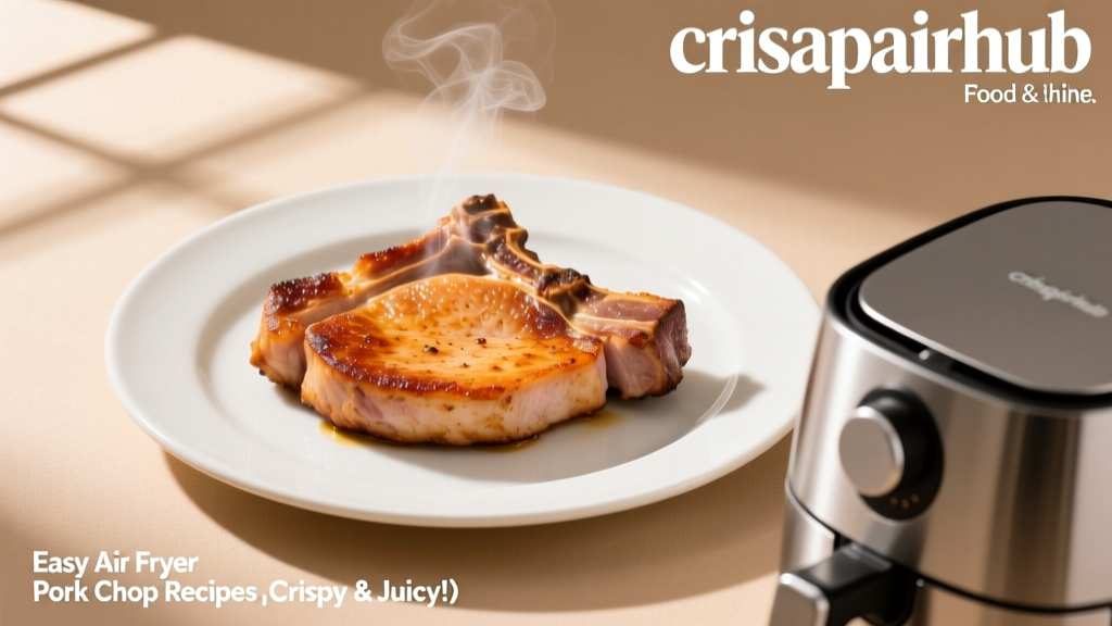 Easy Air Fryer Pork Chop Recipes (Crispy & Juicy!)
