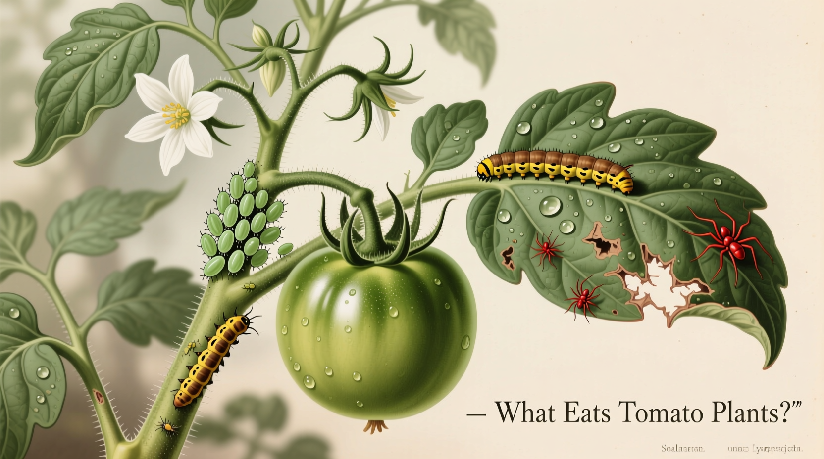 What Eats Tomato Plants: Common Pests & Solutions