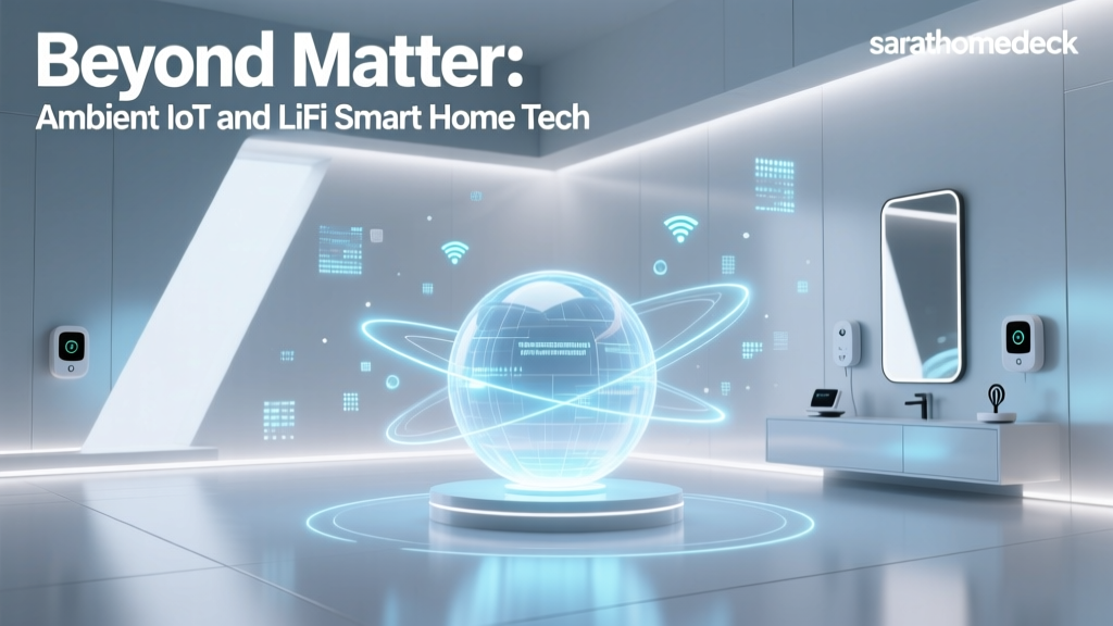 Beyond Matter: Ambient IoT and Li-Fi Smart Home Tech