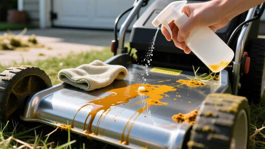 Easy & Tested: How to Get Turmeric Out of Lawn Mower