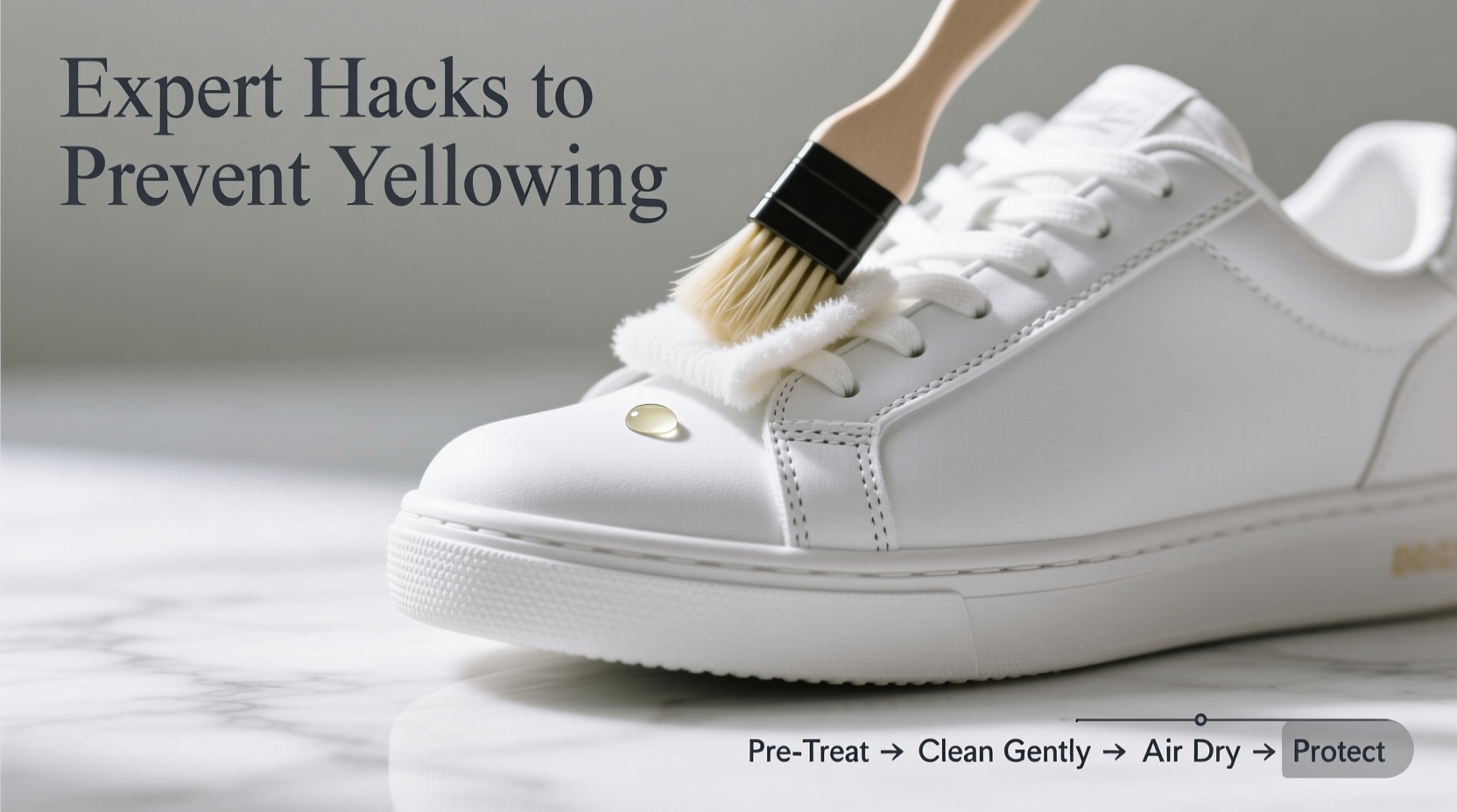 How To Clean White Sneakers Without Yellowing Expert Hacks