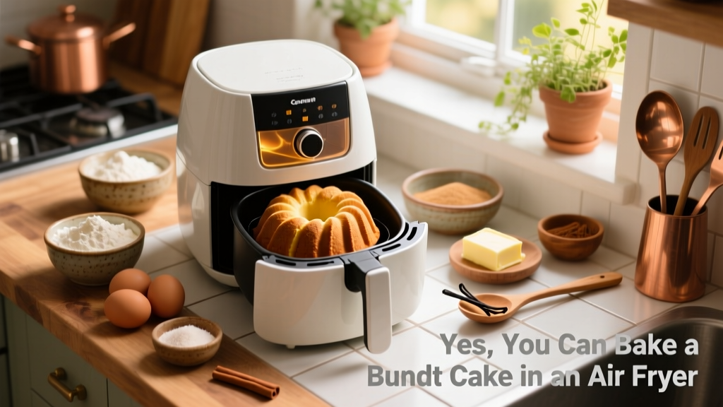 Yes, You Can Bake a Bundt Cake in an Air Fryer!