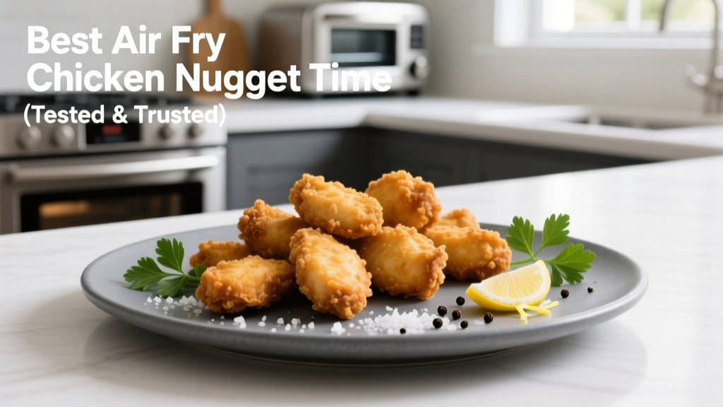Best Air Fry Chicken Nugget Time (Tested & Trusted)