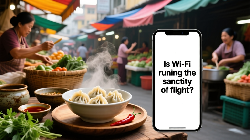 Is Wi-Fi Ruining the Sanctity of Flight?