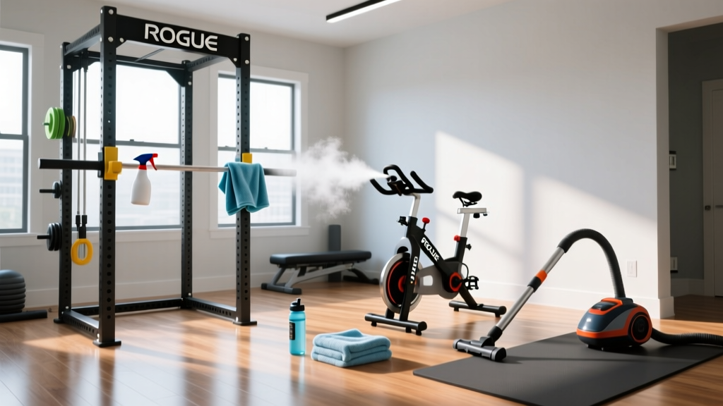 The Best Proven Routine for Cleaning a Home Gym Fast