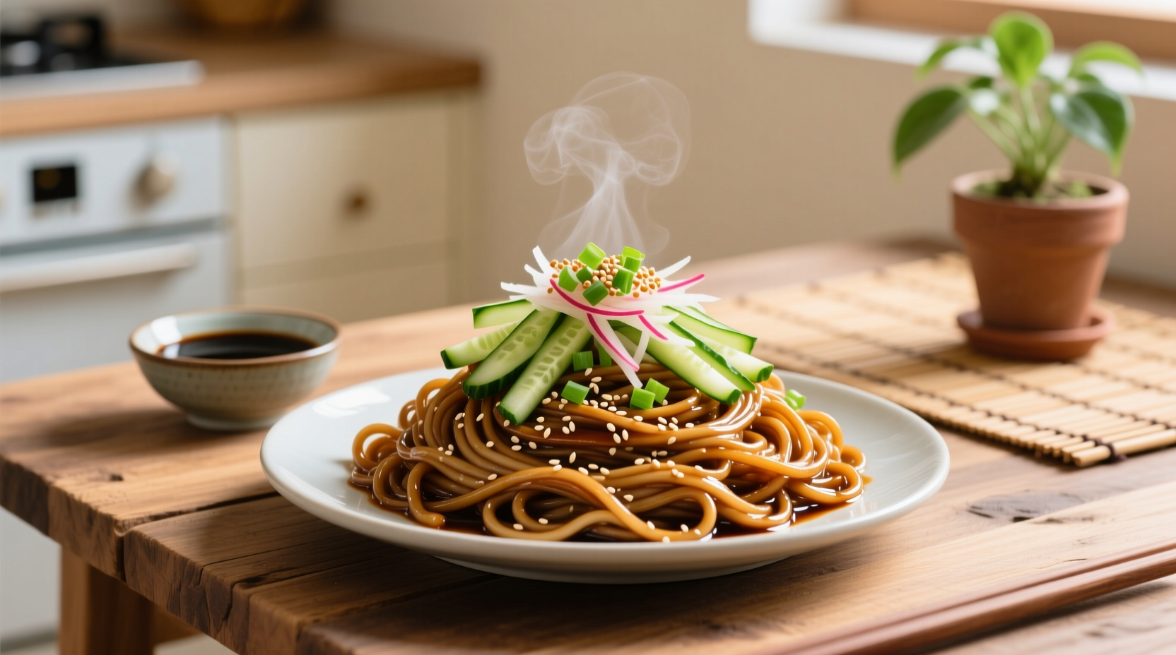 make easy delicious cold noodles with this simple soy